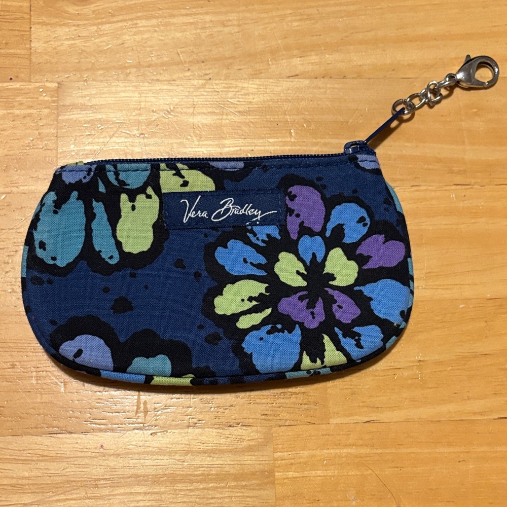 Vera Bradley Navy Floral Wallet
